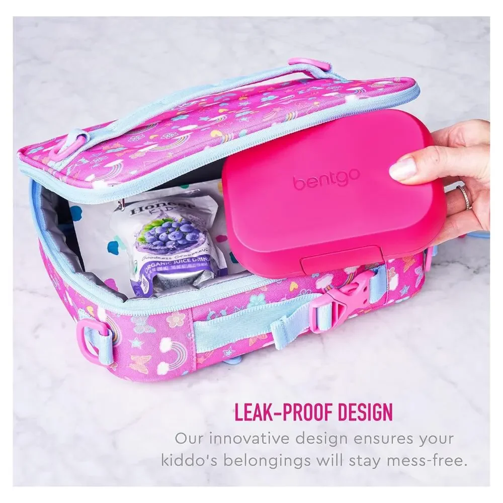 Bentgo Kids Snack - 2 Compartment Leak-Proof Bento-Style Food Storage - Picture 3 of 5